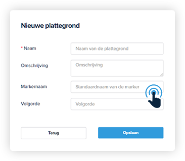 Voeg een plattegrond toe aan een project